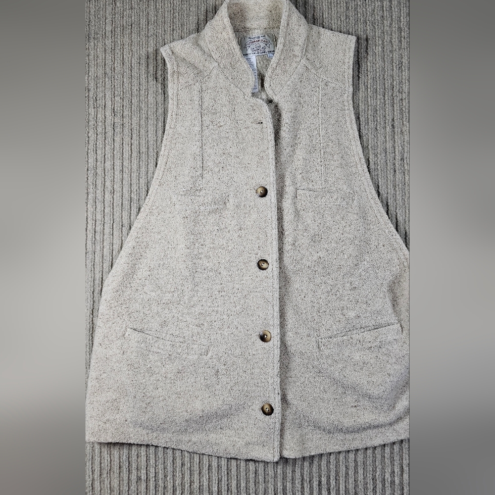 Armani Jeans Women's Wool Blend Sweater Vest Size L